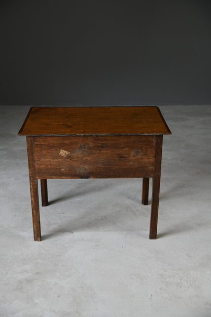 Georgian Oak Low Boy - Kernow Furniture