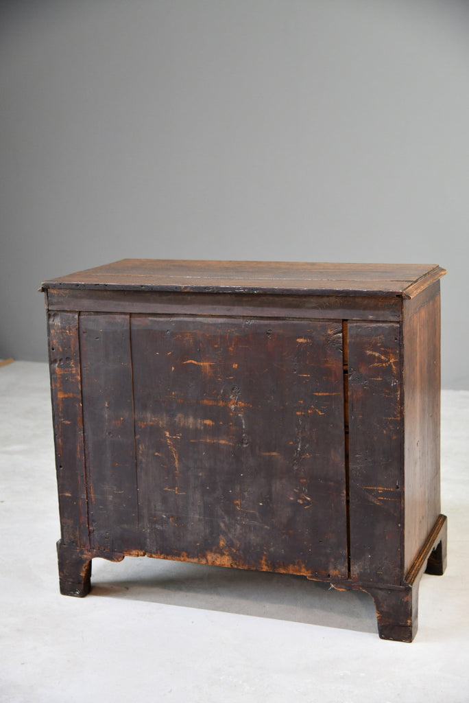 Antique Georgian Oak Chest of Drawers - Kernow Furniture