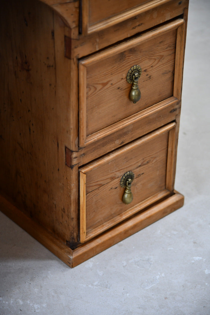 Rustic Pine Desk - Kernow Furniture