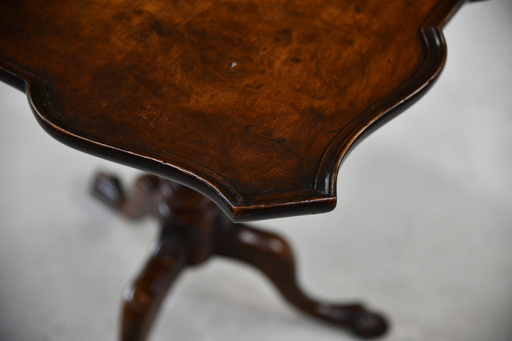 Walnut Snap Top Side Table - Kernow Furniture