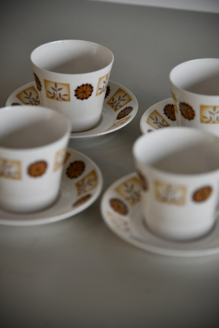 Set 4 Royal Vale Bone China Cups - Kernow Furniture