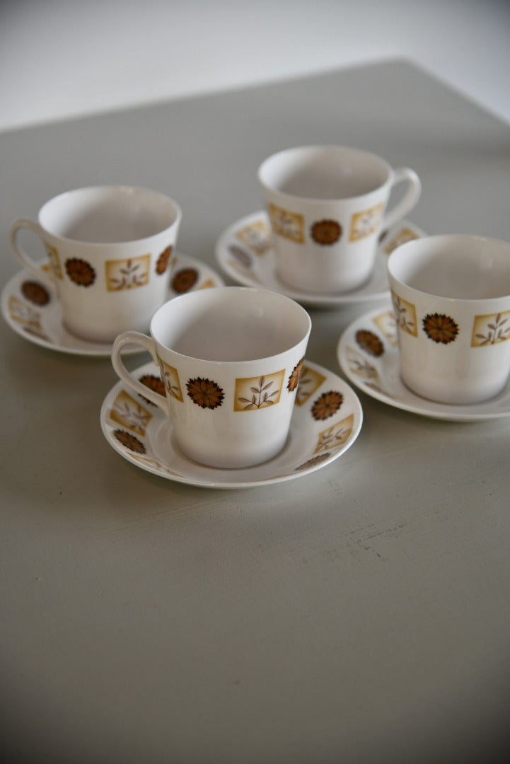 Set 4 Royal Vale Bone China Cups - Kernow Furniture