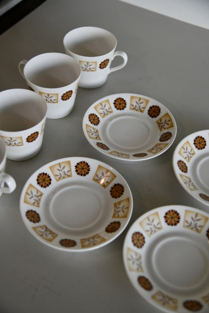 Set 4 Royal Vale Bone China Cups - Kernow Furniture