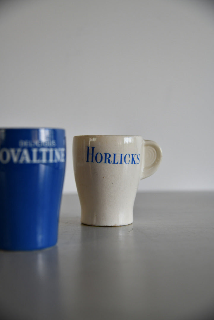 Vintage Alfred Meakin Ovaltine & Horlicks Mug - Kernow Furniture