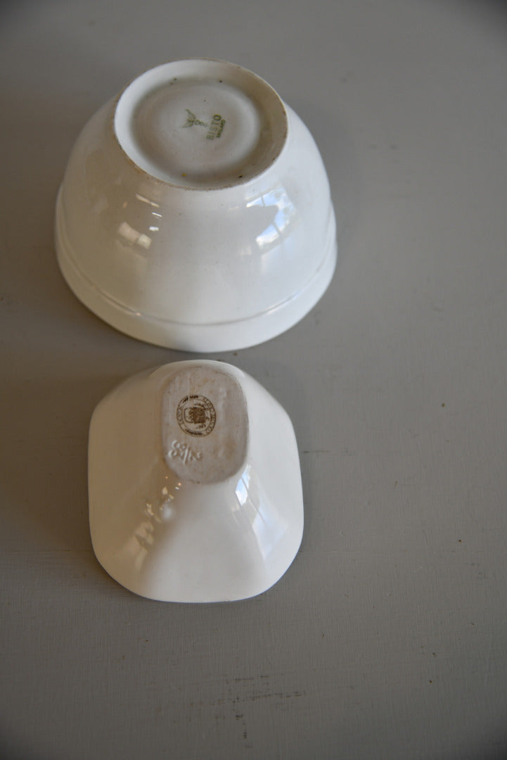 Vintage White Jelly Moulds - Kernow Furniture