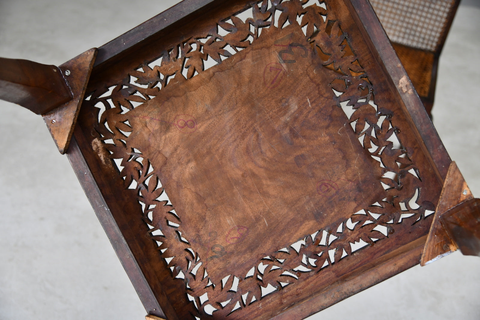 Pair Inlaid Eastern Side Tables - Kernow Furniture