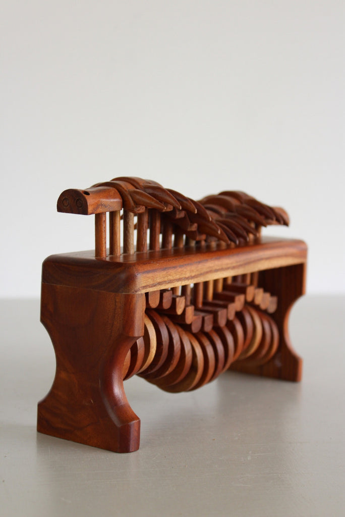 Wooden Centipede Automaton - Kernow Furniture