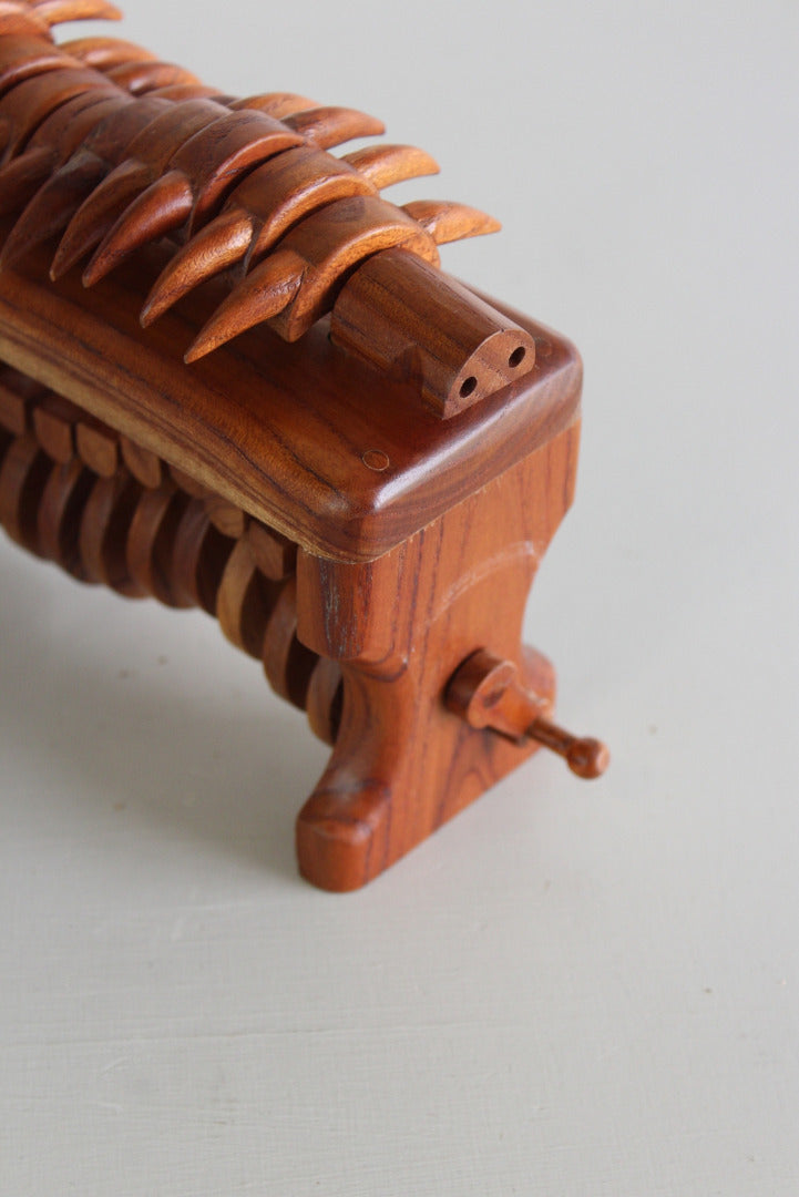 Wooden Centipede Automaton - Kernow Furniture