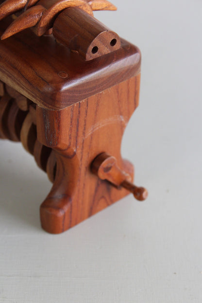 Wooden Centipede Automaton - Kernow Furniture