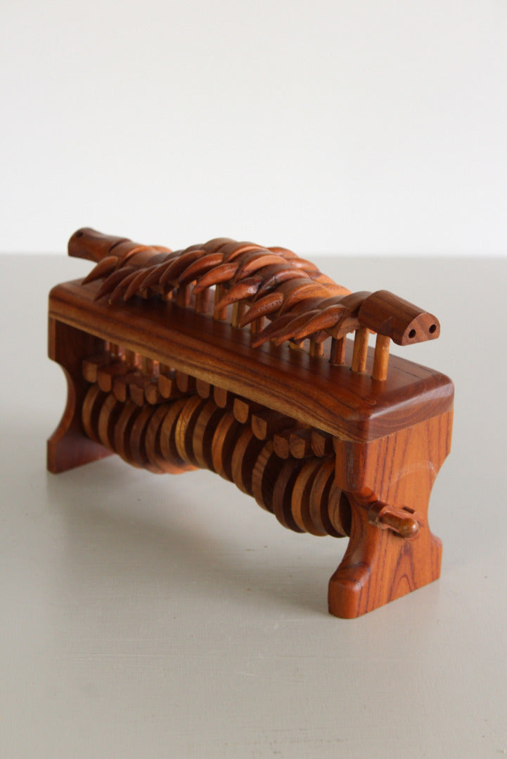 Wooden Centipede Automaton - Kernow Furniture