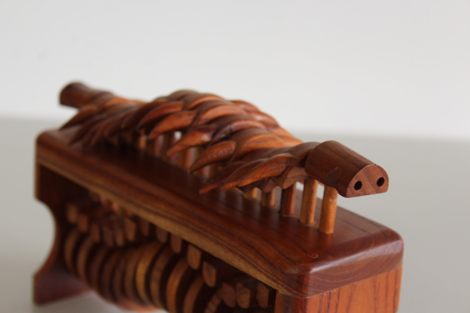 Wooden Centipede Automaton - Kernow Furniture