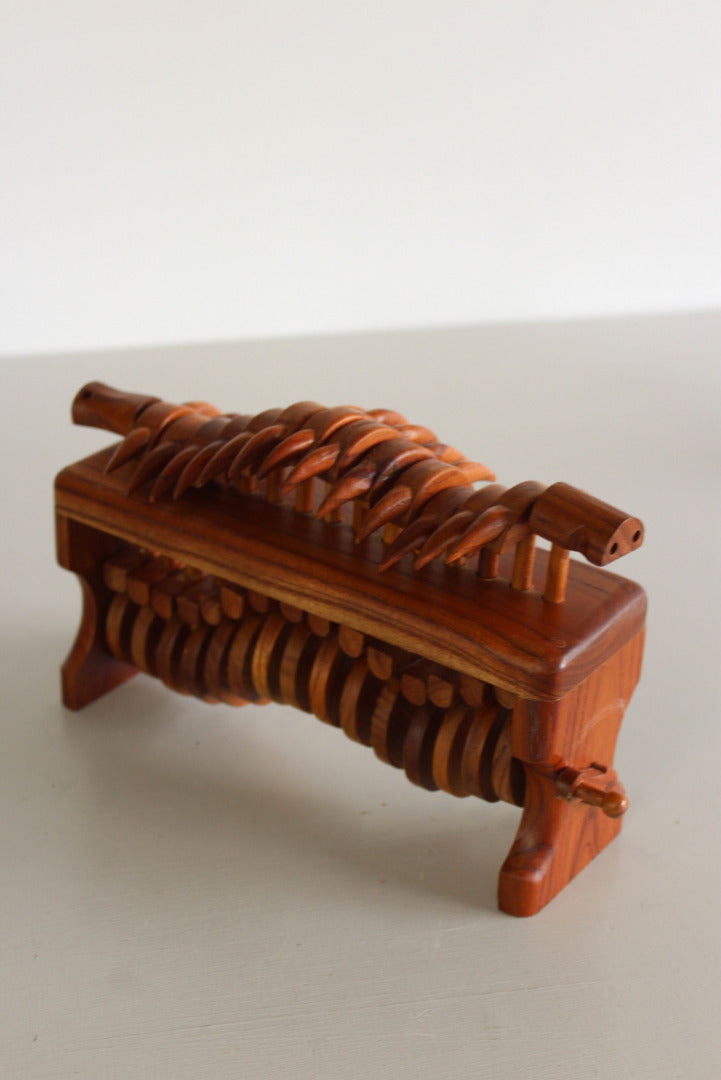 Wooden Centipede Automaton - Kernow Furniture