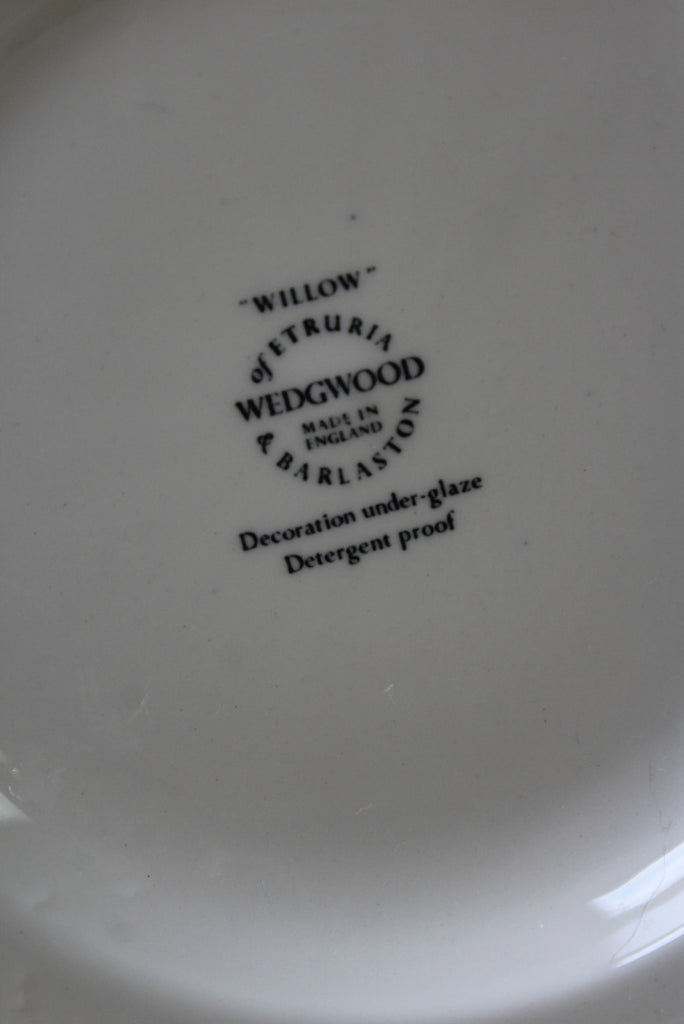 6 Wedgwood Willow Plates - Kernow Furniture