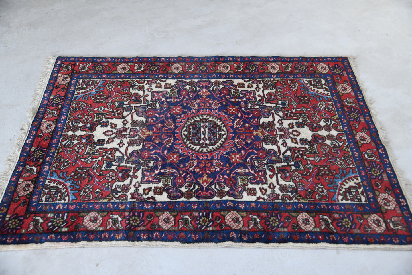 Antique Erivan Wool Rug - Kernow Furniture