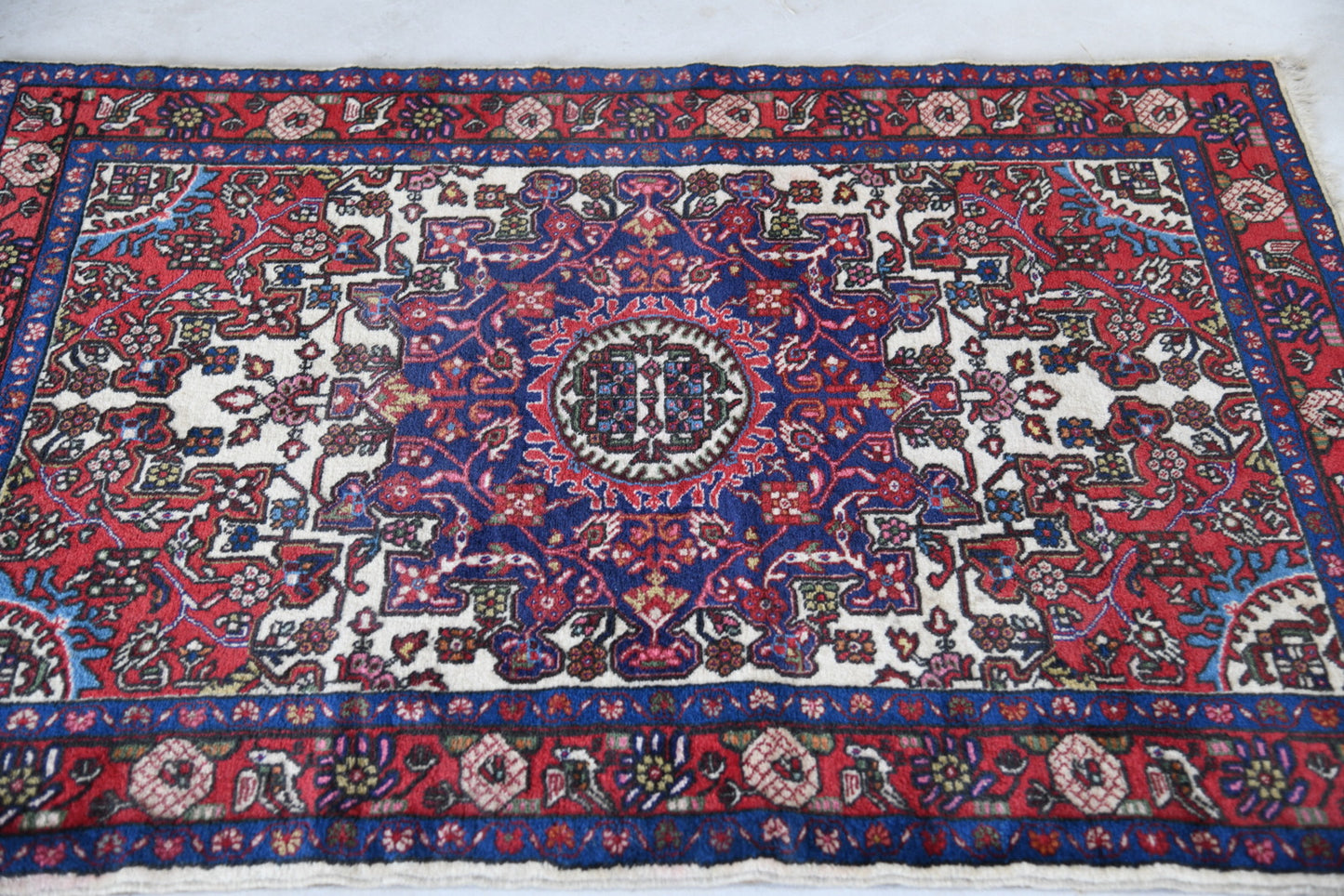 Antique Erivan Wool Rug - Kernow Furniture