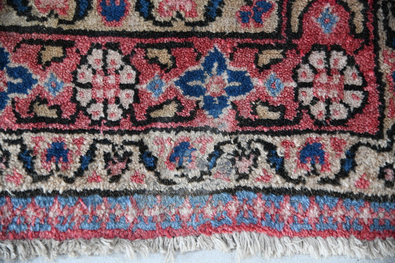 Antique Persian Wool Rug - Kernow Furniture