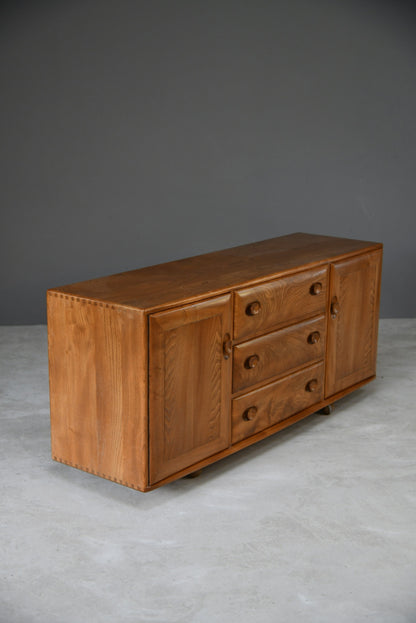 Retro Ercol Elm Sideboard - Kernow Furniture