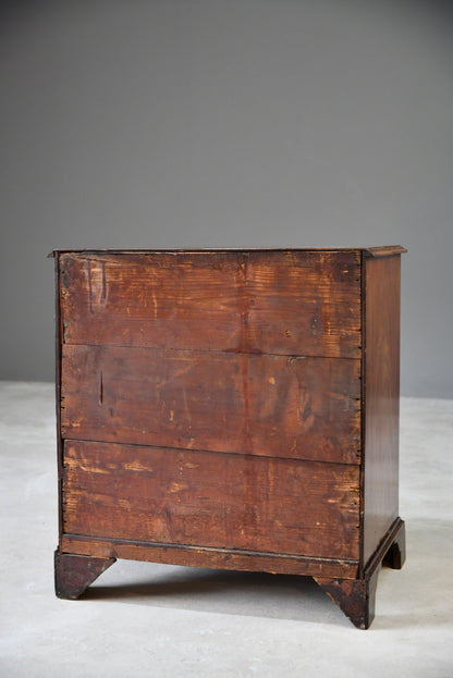 Antique 19th Century Mahogany Tambour Chest Cupboard