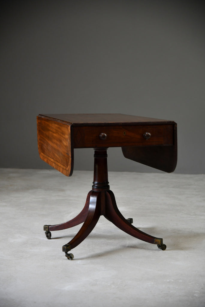 Antique Regency Mahogany Pembroke Table - Kernow Furniture