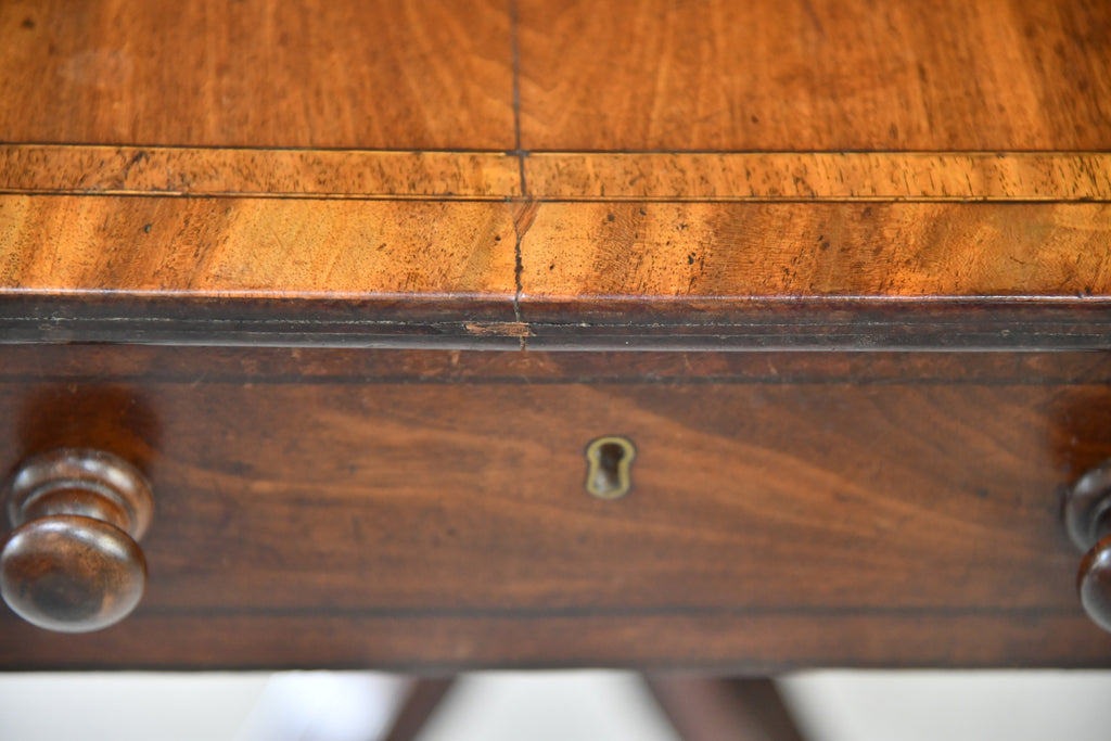 Antique Regency Mahogany Pembroke Table - Kernow Furniture