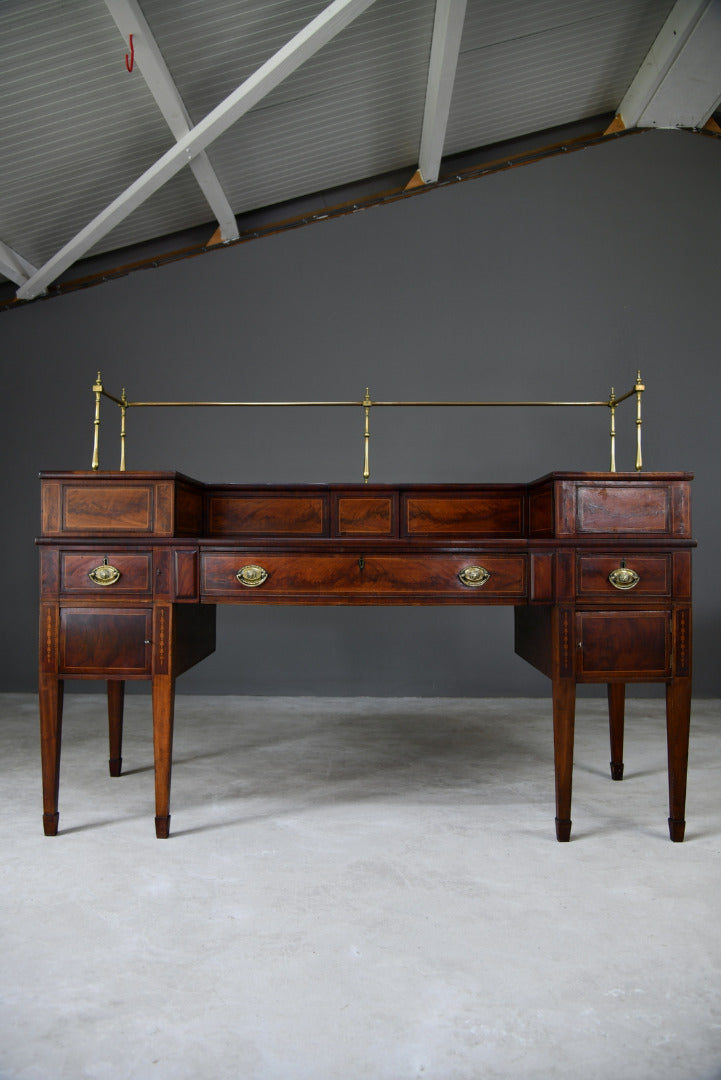 Large Regency Mahogany Sideboard Server - Kernow Furniture