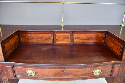 Large Regency Mahogany Sideboard Server - Kernow Furniture