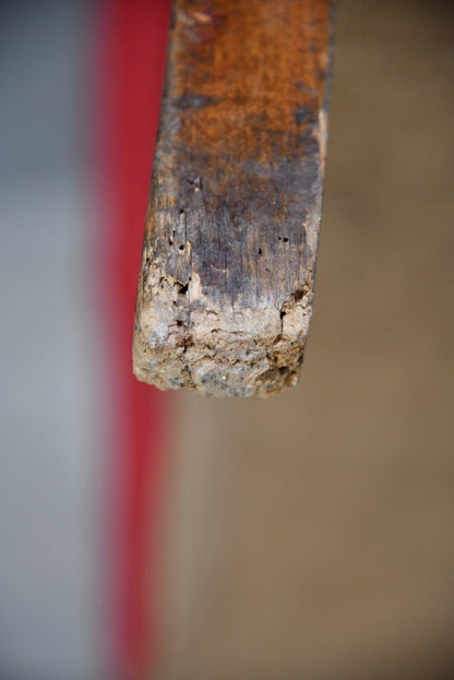 Small Victorian Upholstered Bench - Kernow Furniture