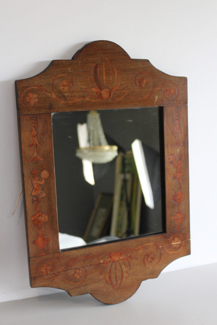 Dutch Inlaid Marquetry Mirror - Kernow Furniture