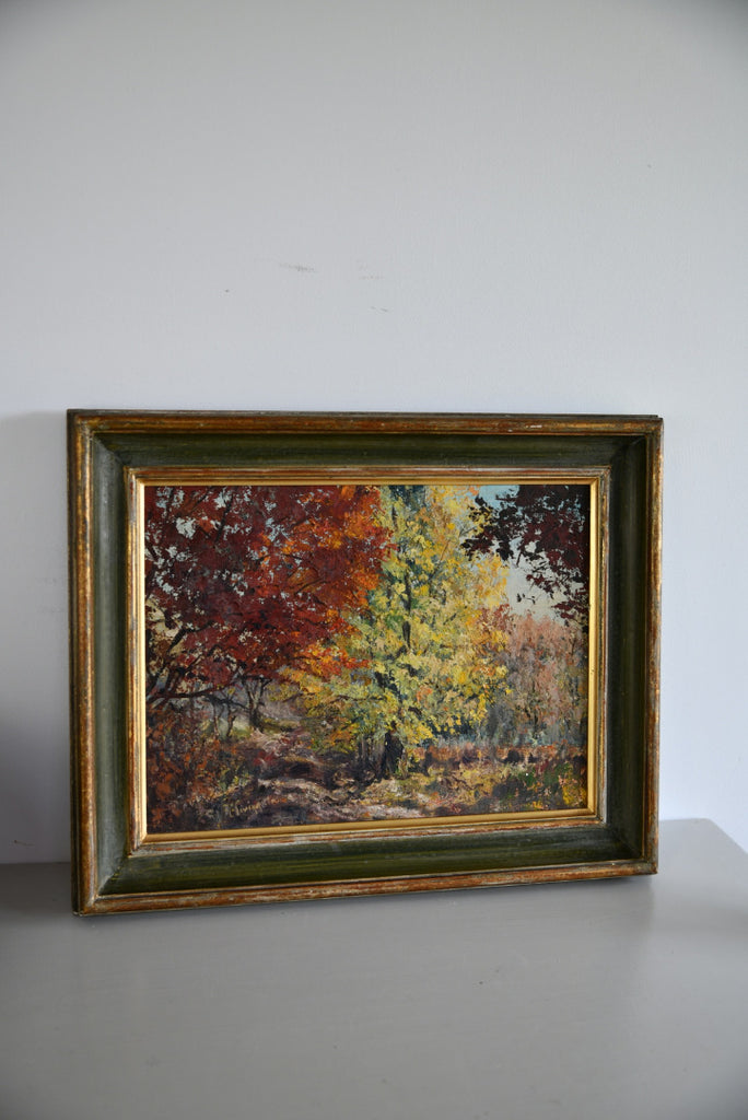 Autumnal Woodland Scene - Kernow Furniture