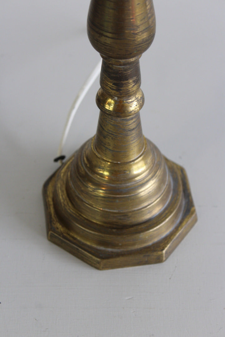 Traditional Brass Table Lamp - Kernow Furniture