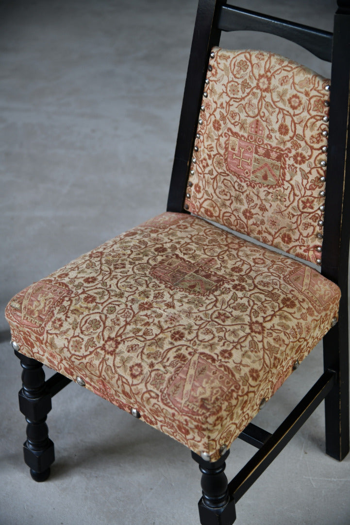 Pair Upholstered Dining Chairs - Kernow Furniture