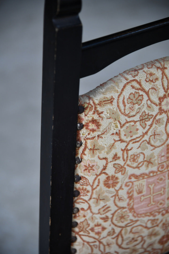 Pair Upholstered Dining Chairs - Kernow Furniture