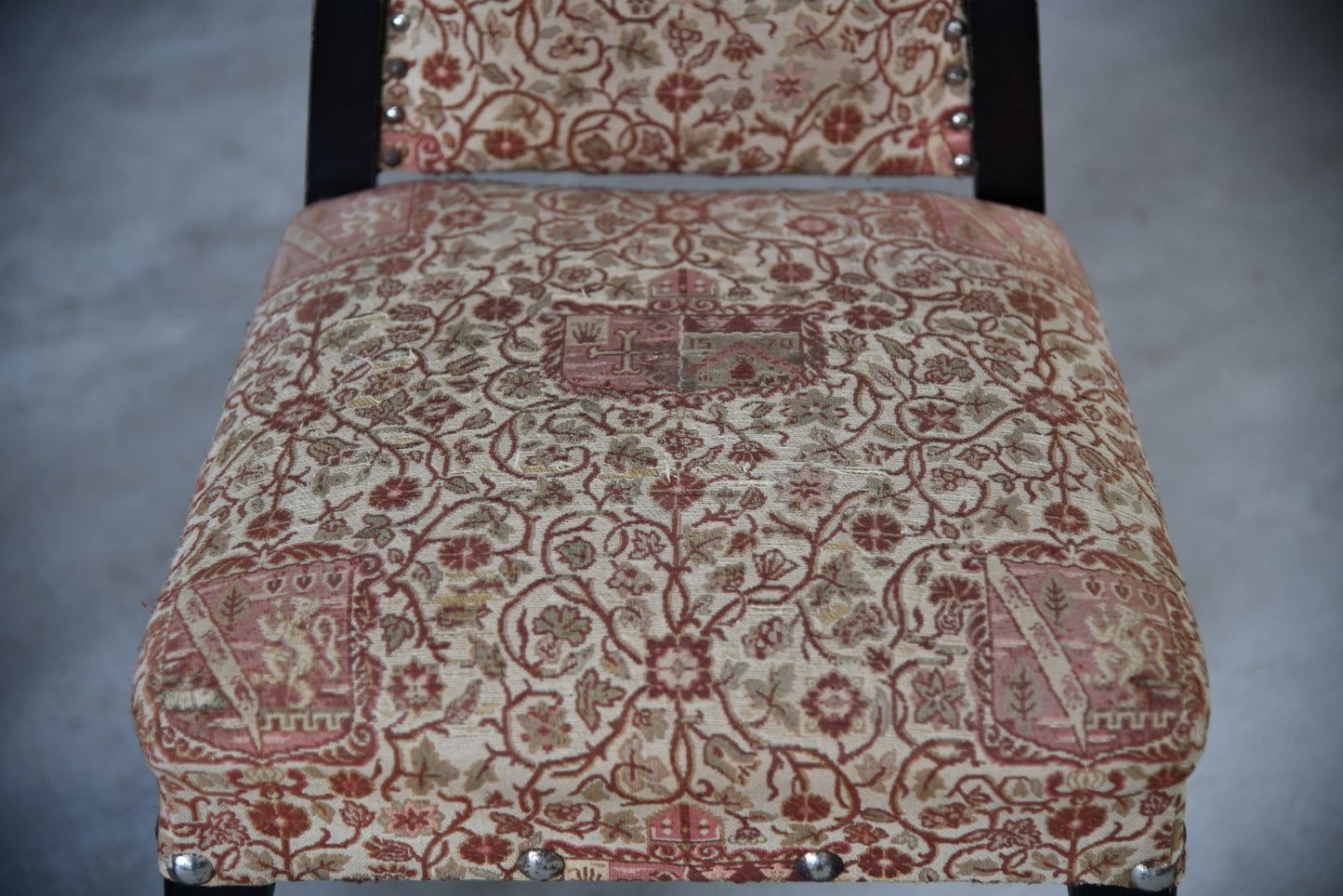 Pair Upholstered Dining Chairs - Kernow Furniture