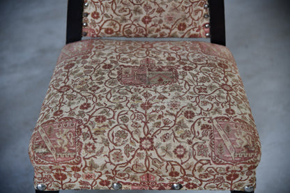 Pair Upholstered Dining Chairs - Kernow Furniture