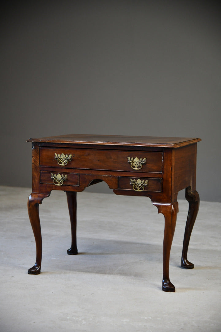 Antique Georgian Walnut Low Boy - Kernow Furniture