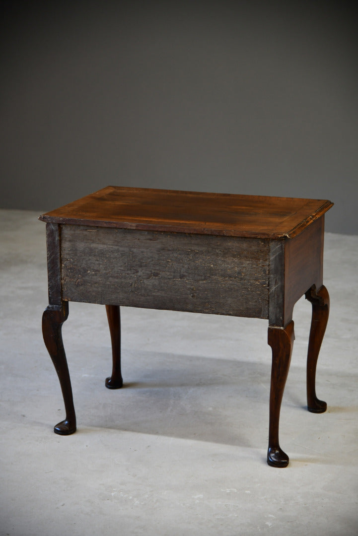 Antique Georgian Walnut Low Boy - Kernow Furniture