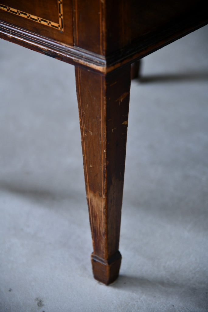 Antique Style Mahogany Desk - Kernow Furniture