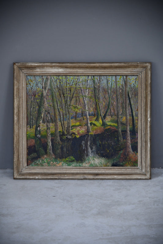 Woodland Scene - Harbert H Newton - Kernow Furniture