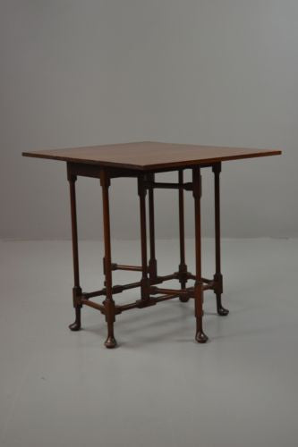 Antique Mahogany Spider Sutherland Table - Kernow Furniture