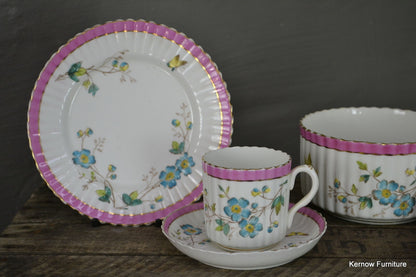 Handpainted Floral China Tea Set - Kernow Furniture