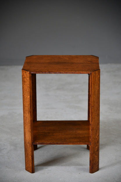 Small Oak Side Table - Kernow Furniture