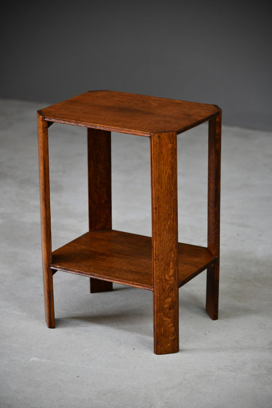 Small Oak Side Table - Kernow Furniture