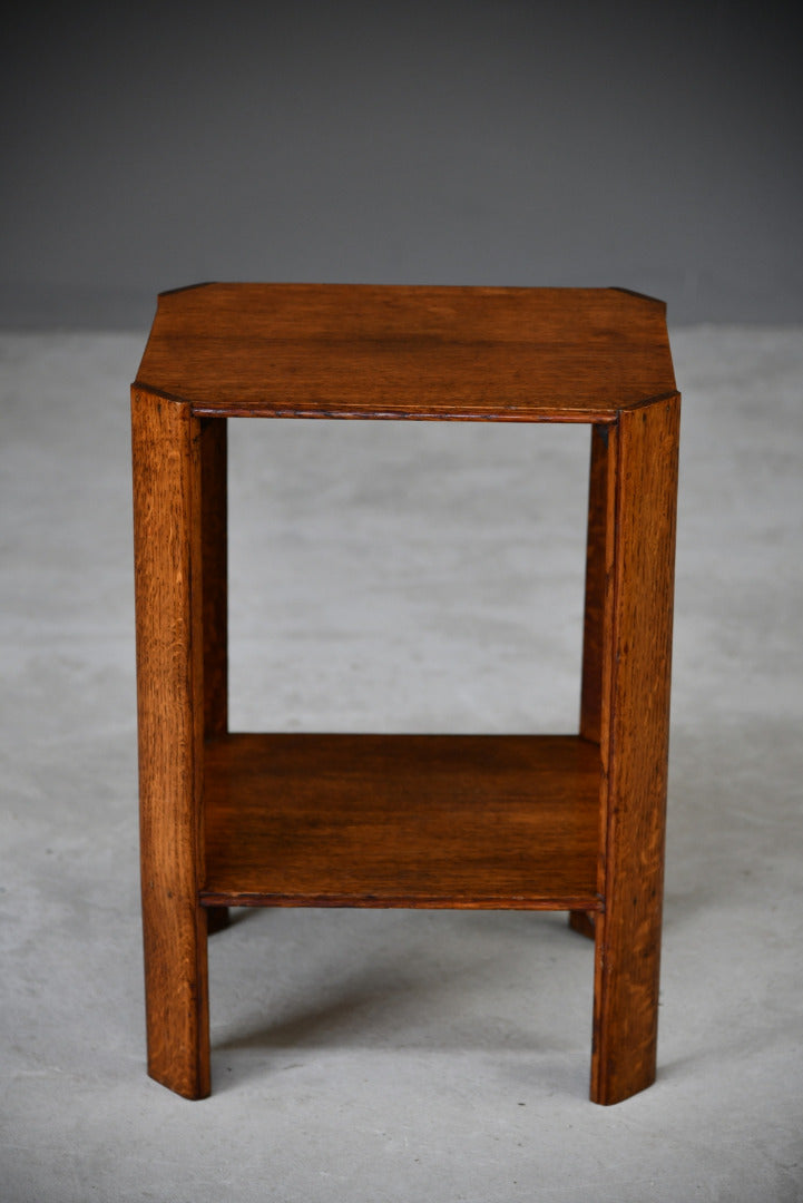 Small Oak Side Table - Kernow Furniture