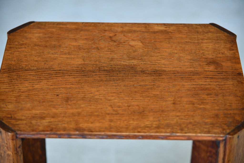Small Oak Side Table - Kernow Furniture