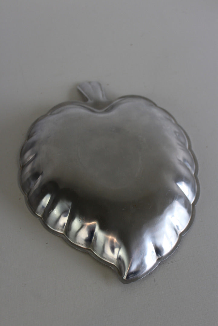 Vintage Stainless Leaf Dish - Kernow Furniture