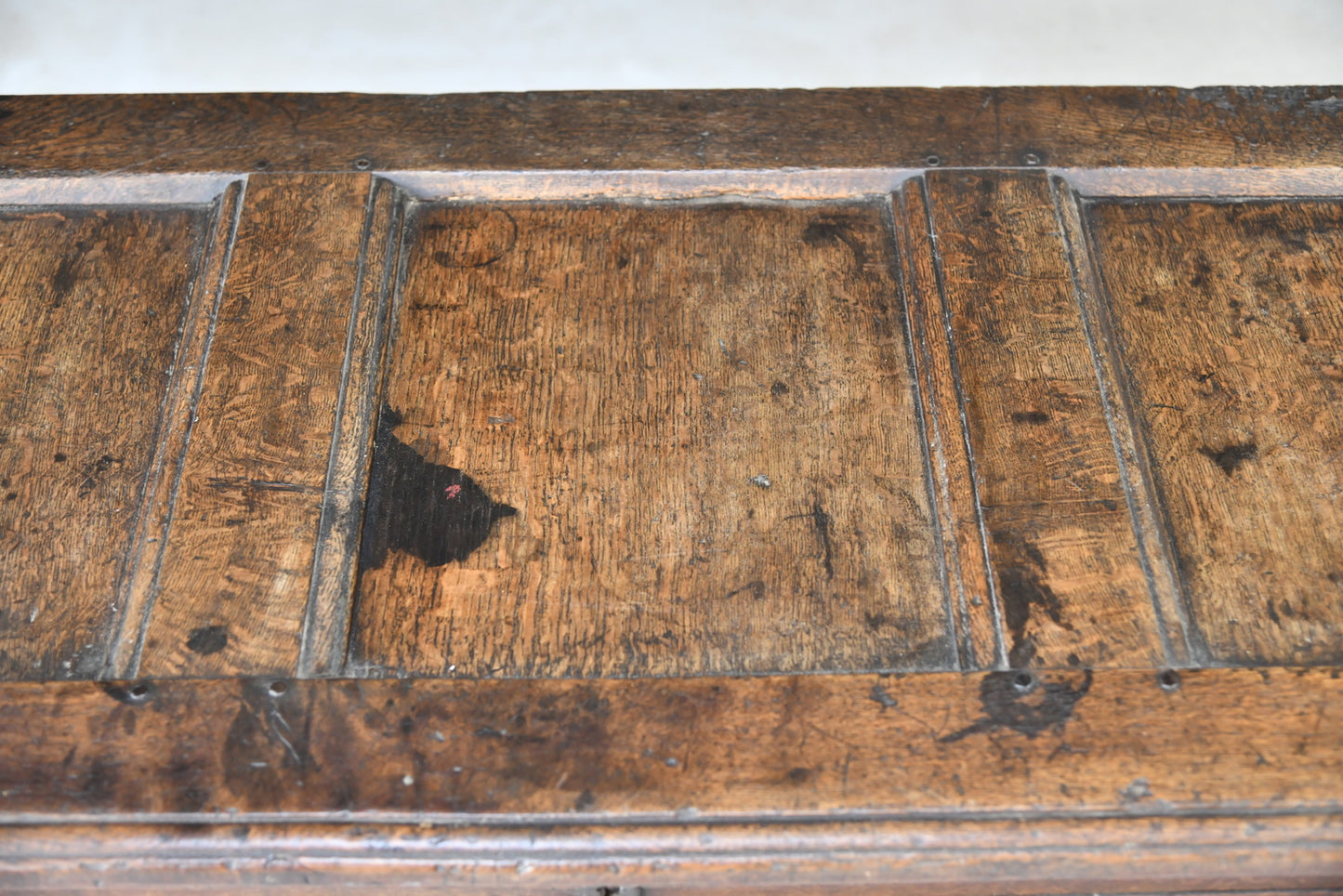 18th Century Oak Coffer - Kernow Furniture