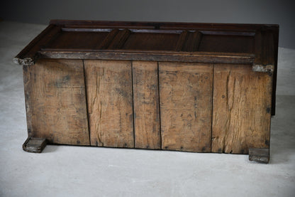 18th Century Oak Coffer - Kernow Furniture