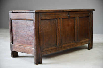 18th Century Oak Coffer - Kernow Furniture