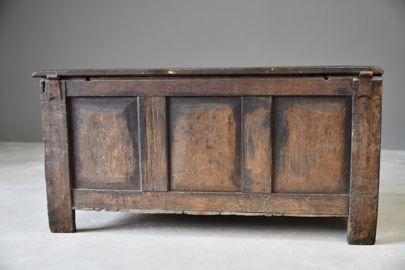 18th Century Oak Coffer - Kernow Furniture