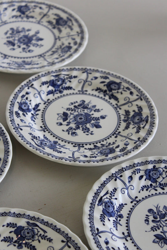 6 Johnson Bros Indies Side Plates - Kernow Furniture
